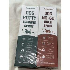 Brand New Doggy Train Dog Pee Training Spray Potty Training Spray 1.69oz Bottles
